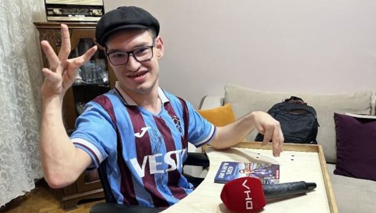 Tekerlekli Sandalyeye Bağımlı Engelli Genç, Trabzonspor Sevgisini Kitaplaştırdı