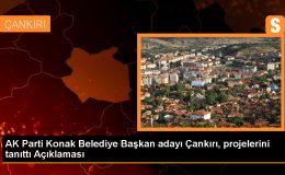 İzmir’de AK Parti Konak Belediye Başkan adayı Ceyda Bölünmez Çankırı, Konak’ın ticaret merkezi olma kimliğini geliştirecek projelerini tanıttı
