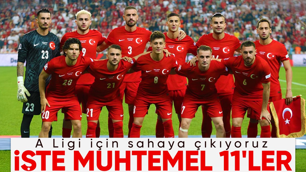 Türkiye, Galler ile karşılaşacak: İşte muhtemel 11’ler