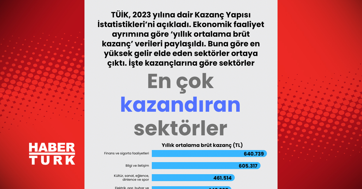 En çok hangi işte kazanç var?